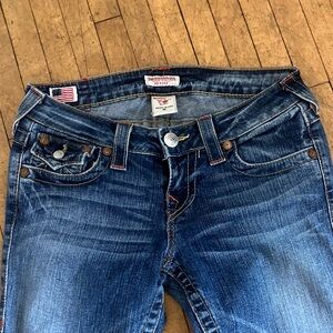 True Religion Women's Dark Blue Skinny Jeans